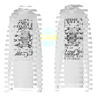 Jane Austen 250Th Anniversary Pemberley Walking Club Regency Long Sleeve T-Shirt | Seseable CA