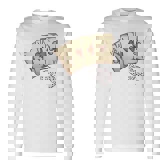 Jeu De Cartes À Jouer Amusantavannah T-shirt à manches longues - Cadeauxyz