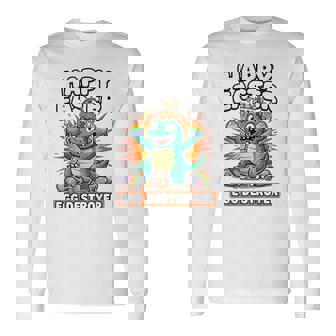 Kaiju イースターシャツ 男の子用 エッグデストロイヤー キッズtシャツ 長袖Tシャツ - Kawaiitshirt