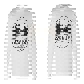 Kincaid Lake Kentucky Outdoors Vintage Long Sleeve T-Shirt | Seseable UK