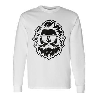 Krl Mgs Chmntz Nischel Karl Marx Ciudad De Chemnitz Karl Marx Camiseta de manga larga - Regaloses