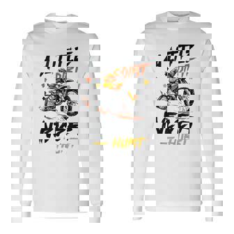 A Little Dirt Never Hurt Motorcross Dirt Bike Tank Top Long Sleeve T-Shirt | Mazezy