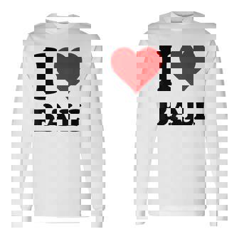 I Love Bali 長袖Tシャツ - Kawaiitshirt