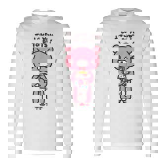 I Love You To Bits Gloomy Bear Long Sleeve T-Shirt - Monsterry