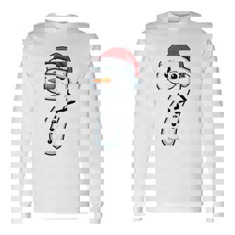 Matching 67 Snowman Couple Christmas Meme Number 7 Long Sleeve T-Shirt - Thegiftio