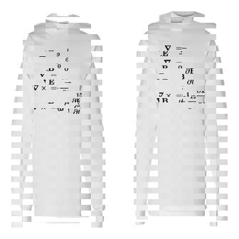 Maxwell 電磁気学・物理・科学の方程式 長袖Tシャツ - Kawaiitshirt