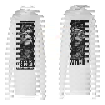 Medusa Backprint 女神の蛇 ギリシャ神話 バックプリント メデューサ 長袖tシャツ 長袖Tシャツ - Kawaiitshirt