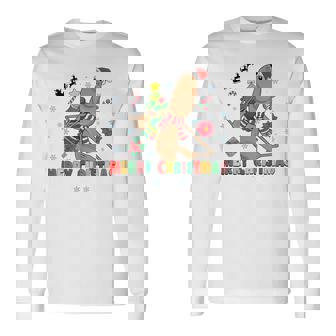 Merry Christmas Mar-Cus Worm Meme Xmas Winter Holiday Long Sleeve T-Shirt - Monsterry