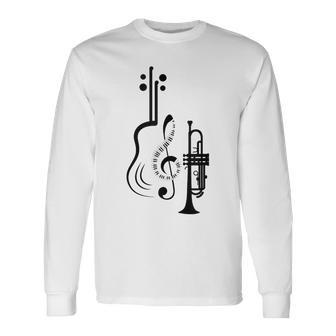 Musical Sheet Music Musicians Clef Sheet Music Tank Top Long Sleeve T-Shirt | Mazezy