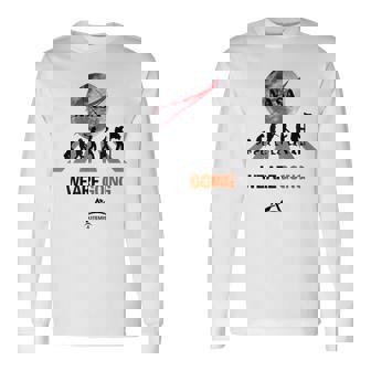 Nasaアルテミス計画 人類の進化 長袖Tシャツ - Kawaiitshirt