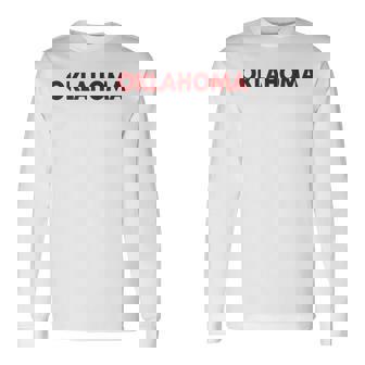 Oklahoma Throwback Classic Long Sleeve T-Shirt | Mazezy