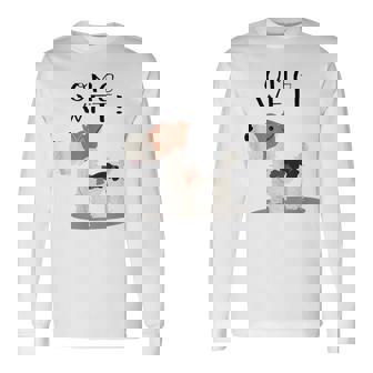 Omg Wft ワイヤーフォックステリアシャツ 長袖Tシャツ - Kawaiitshirt