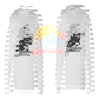 Otto Pilot Flight School Est 1980 Tri-Blend Long Sleeve T-Shirt | Mazezy