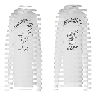 Par Grandfather Grandfather Best Grandpa 長袖Tシャツ - Kawaiitshirt