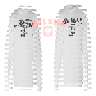 Polska Águila Blanca Polaca Godlo Polskie Polskaintage Camiseta de manga larga - Regaloses
