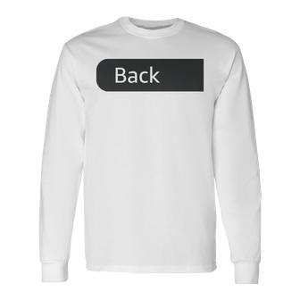 This Is My Pride Flag 4Th Of July Patriotic Usa Flag On Back Long Sleeve T-Shirt - Thegiftio UK