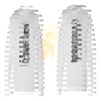 Punch – かわいい赤ちゃん猿とオランウータンのぬいぐるみ 水彩 長袖tシャツ 長袖Tシャツ - Kawaiitshirt