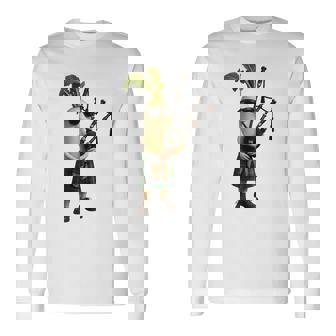 Radish Bagpipe Premium Long Sleeve T-Shirt | Mazezy