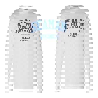 Seaman High School HS Topeka KS Vintage Sports Tank Top Long Sleeve T-Shirt | Mazezy