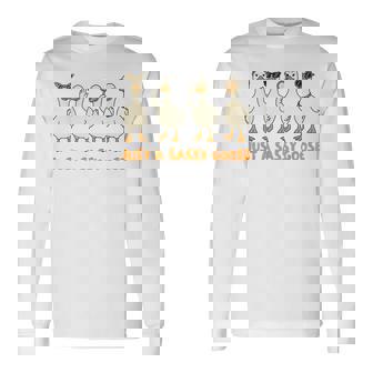 Silly Goose On The Loose Silly Gang Just A Sassy Goose Long Sleeve T-Shirt | Mazezy