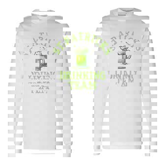 St Patrick Day セント・パトリックス・デー コスチューム ビール アイリッシュ Drinking Team 長袖Tシャツ - Kawaiitshirt