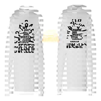 Stratigraphy Over Selfies Fossil Hunter Enthusiast Apparel Long Sleeve T-Shirt | Mazezy