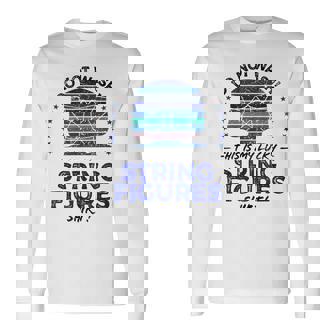 String Figures Art Teacher Crafts Quote Graphic Long Sleeve T-Shirt | Mazezy