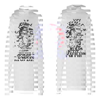 Tea Party Historian US Flag American History Boston Long Sleeve T-Shirt | Mazezy