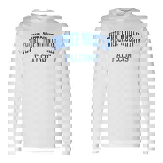 Thunder Mountain High School HS Juneau AK Vintage Sports Tank Top Long Sleeve T-Shirt | Mazezy