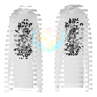 Toddler Boy Grandpa Fishing Buddy Long Sleeve T-Shirt | Mazezy