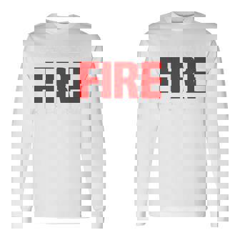 Wildland Hotshot Crew Fire Rescue Department 消防士 長袖Tシャツ - Kawaiitshirt