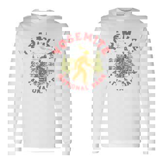 Yosemite National Park Ranger Bigfoot 80Sasquatch 長袖Tシャツ - Kawaiitshirt