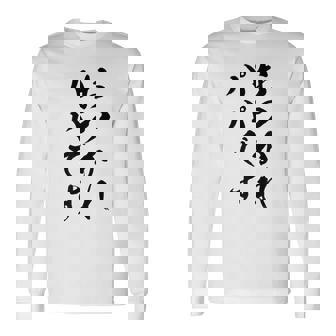 【おつかれパパです】お父さん 父親 子育て 疲れた 父の日 仕事 育児 夫 旦那 文字 おもしろ 面白い ギャグ ネタ 長袖Tシャツ - Kawaiitshirt