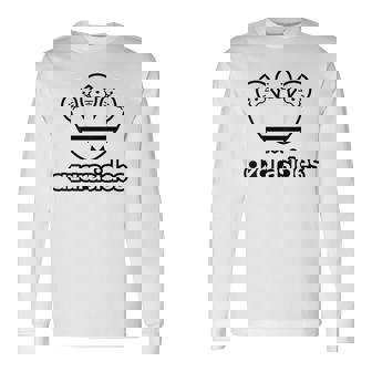 【バックプリント・背中側】アザラシデス Azarasides ゴマちゃん ブランド パロディ 面白 かわいい 長袖Tシャツ - Kawaiitshirt