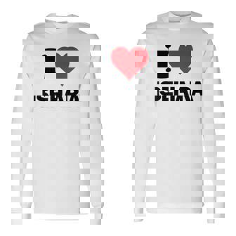 アイハート 伊勢原 Japan Love 日本土産 長袖Tシャツ - Kawaiitshirt