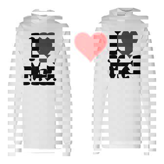 アイ・ラブ・ハート・メル・メルビン・メラニー・メリンダ・メリッサ・メロディ 長袖Tシャツ - Kawaiitshirt