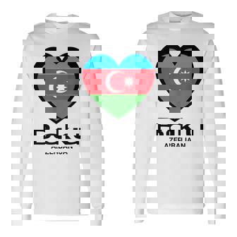 アゼルバイジャン バクー 長袖Tシャツ - Kawaiitshirt