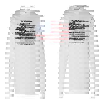 アメリカ国旗 アメリカ 星条旗 Usa Flagtars Andtripes 長袖Tシャツ - Kawaiitshirt