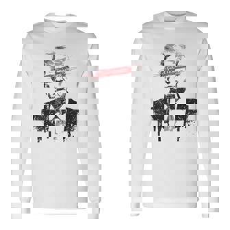 カルト指導者 反トランプ 反大統領 ドナルド・トランプ 長袖Tシャツ - Kawaiitshirt