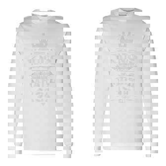 キングスは1961年3月生まれ65歳の誕生日 男性 男の子 長袖Tシャツ - Kawaiitshirt