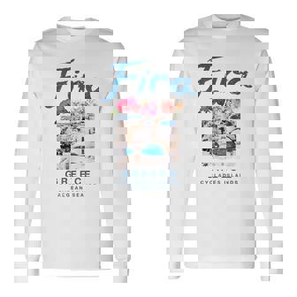 ギリシャ フィラ Thera ヴィンテージ ギリシャ 長袖Tシャツ - Kawaiitshirt