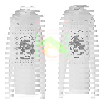 クリスマス 盆栽 醜い Xmas セーター クリスマス 盆栽 恋人 長袖Tシャツ - Kawaiitshirt