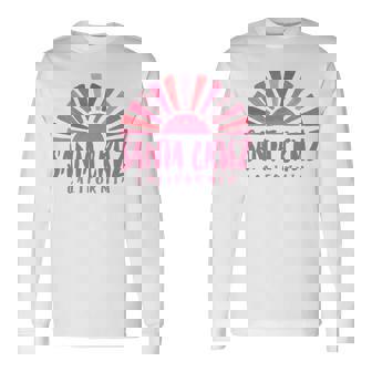 サンタクルーズ カリフォルニアサンライズ カリフォルニア州サンタクルーズ 長袖tシャツ 長袖Tシャツ - Kawaiitshirt