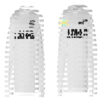 ジャマイカ カリブ海に浮かぶ小さな島国 長袖Tシャツ - Kawaiitshirt