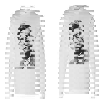 ジョン・F・ケネディ大統領 長袖Tシャツ - Kawaiitshirt