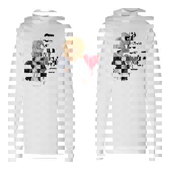 チャッキー・ティファニー・イート・ユア・ハート・アウト・バレンタイン 長袖tシャツ 長袖Tシャツ - Kawaiitshirt