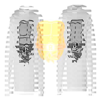 ティーンエイジ・ミュータント・ニンジャ・タートルズ ラファエル・シェル グラフィックtシャツ 長袖Tシャツ - Kawaiitshirt