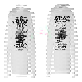 トラクター トラクター トラクター 農家 農業 長袖Tシャツ - Kawaiitshirt