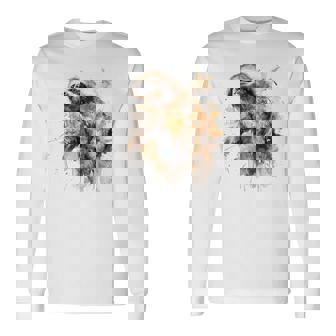 ナマケモノのアートワーク 動物ナマケモノ 長袖Tシャツ - Kawaiitshirt