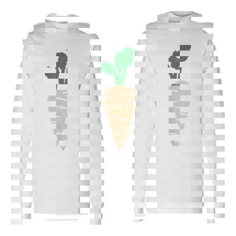 ニンジン コスチューム 野菜 カーニバル コスチューム ビーガン Carrot Costume 長袖Tシャツ - Kawaiitshirt